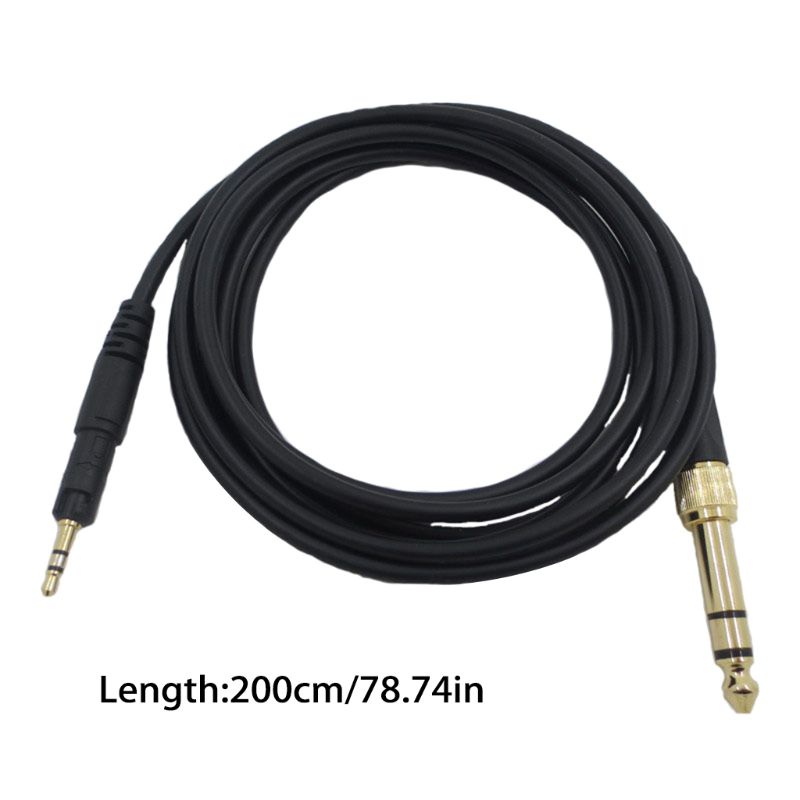 Kabel Pengganti BT Untuk Headphone ATH-M50X M40X M60X M70X 6.35mm