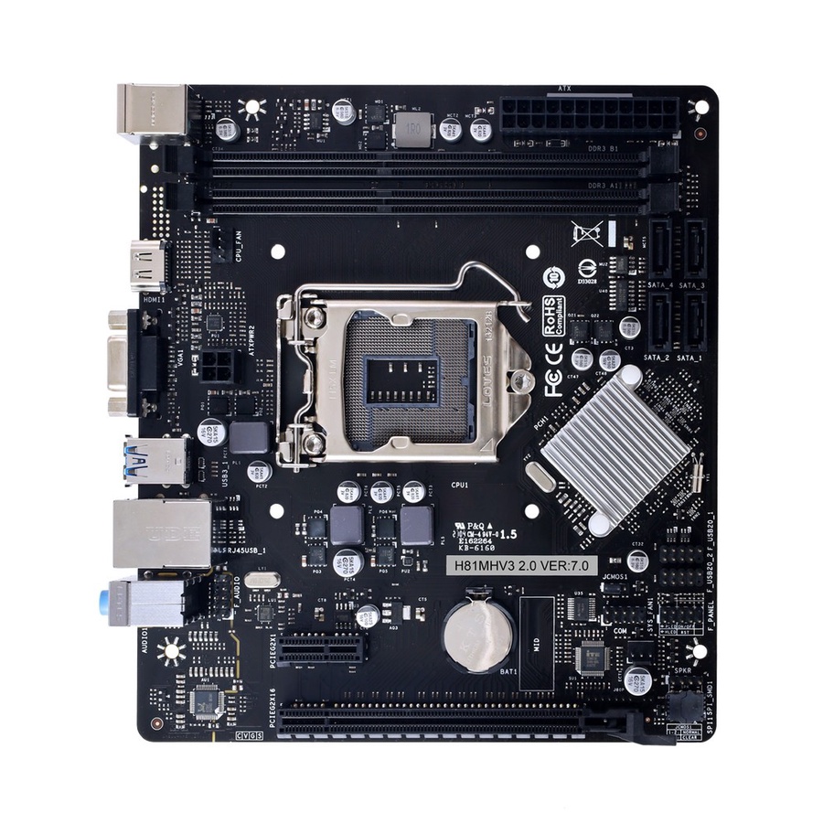 MOTHERBOARD BIOSTAR H81MHV3