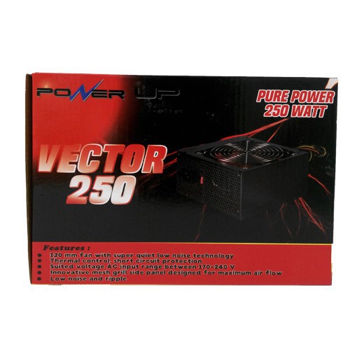 power supply vector 250w pure.