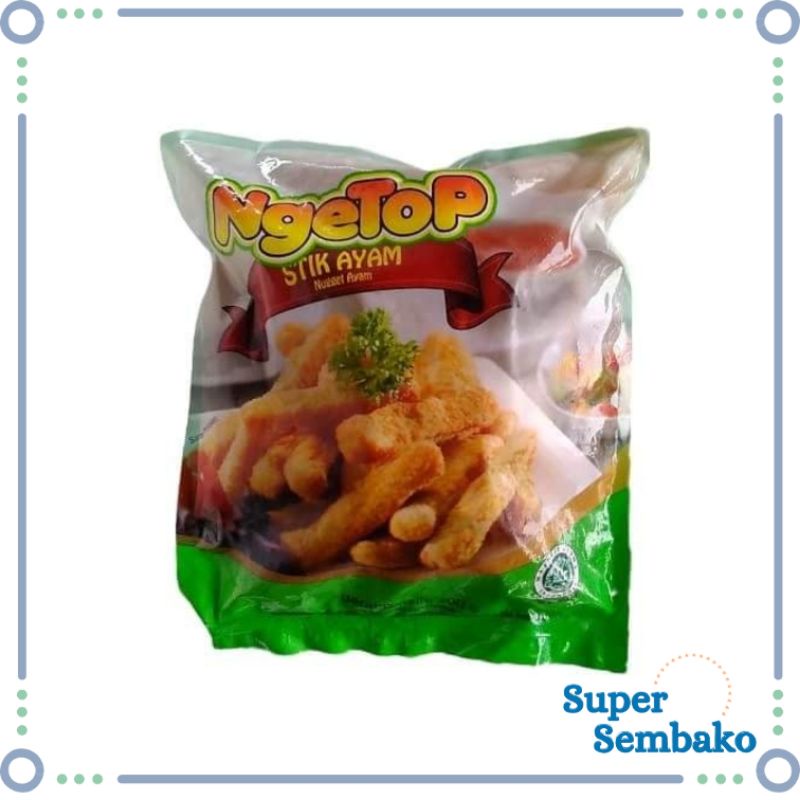 

FROZEN FOOD MAKANAN BEKU CHICKEN NUGGET NGETOP STIK NAGET AYAM 500g MURAH MAKASSAR