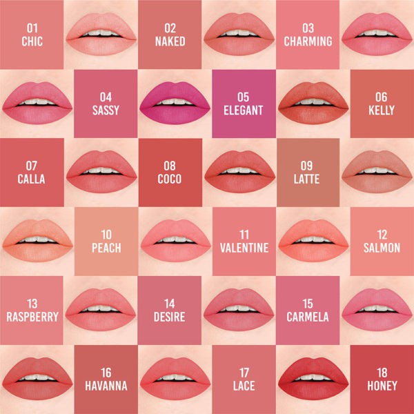 YOU The Gold One Rouge Velvet Lip Cream | Makeup Lipstick Matte Tahan Lama