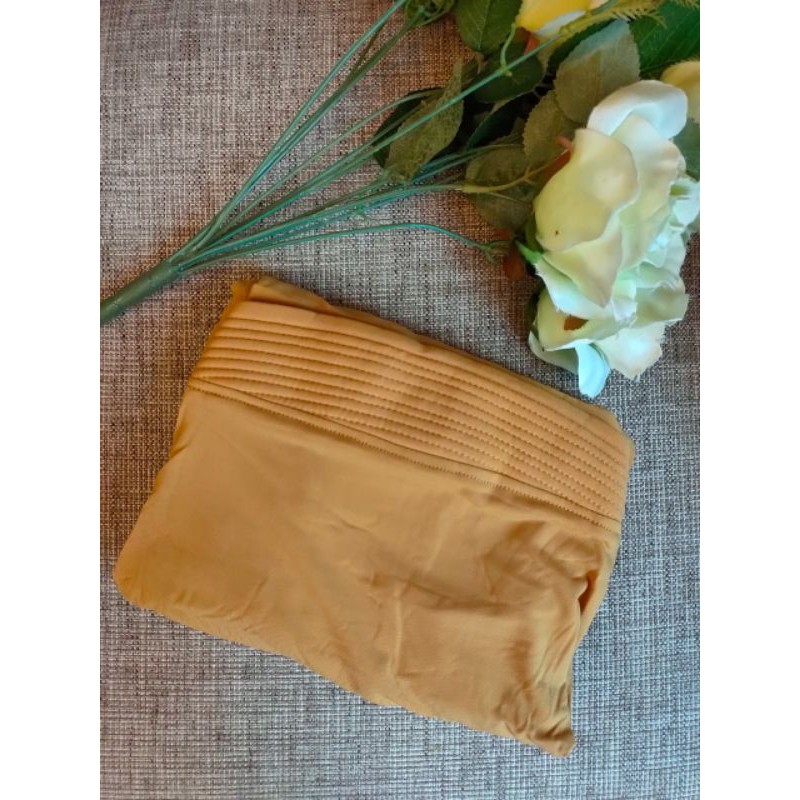 HIJAB LENGAN | HIJAB TANGAN | ORIGINAL | AZZURASCARF | BERGO POLOS | BERGO | FAHIRA | JILBAB INSTAN-Kuning