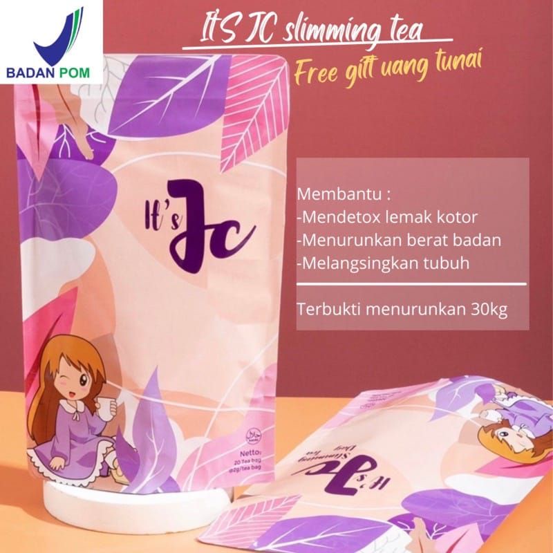 ITS JC SLIMMING TEA | TEH DIET PELANGSING HERBAL - OBAT DIET HERBAL