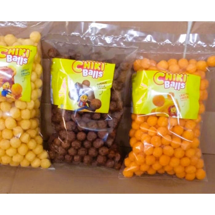 

Chiki Balls Coklat Ayam Keju Snack Kiloan Original Indofood 250 gram