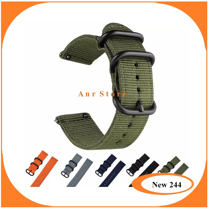 Tali Samsung Gear S3 Nato Nilon Free Pen Quick Release