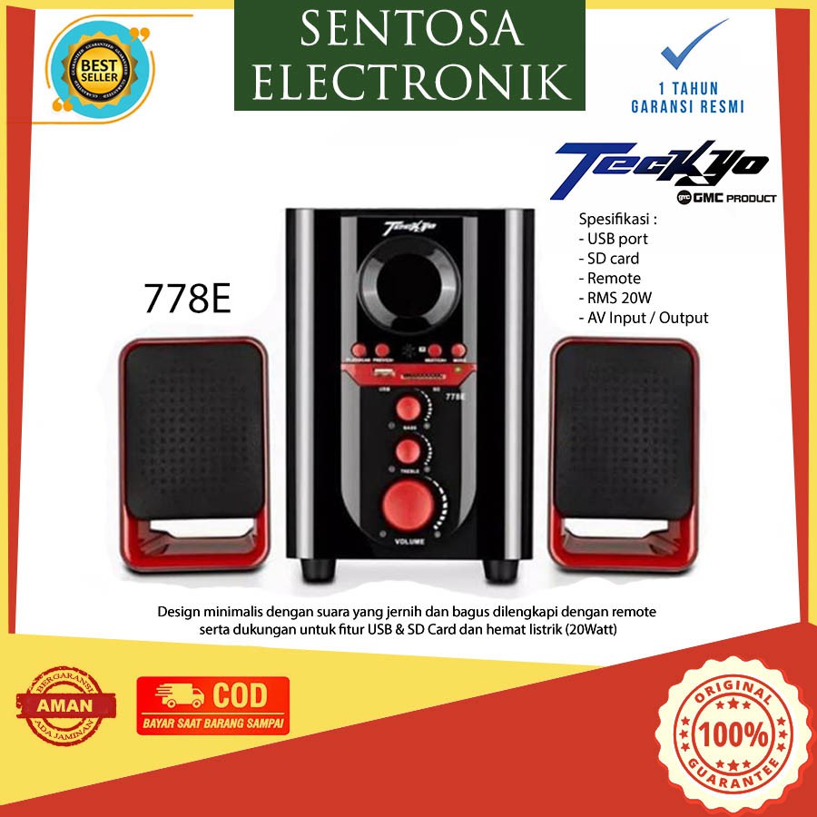 Speaker aktive gmc 778E By GMC Speaker Multimedia