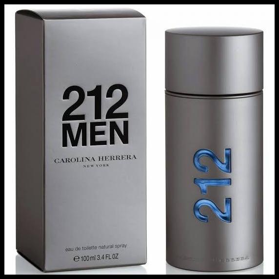Parfum Pria Carolina Herera 212 Man 100Ml Original Reject No Box Termurah