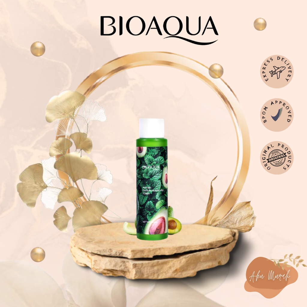 ✨ AKU MURAH ✨BIOAQUA Avocado Elasticity Moisturizing Toner 200ml