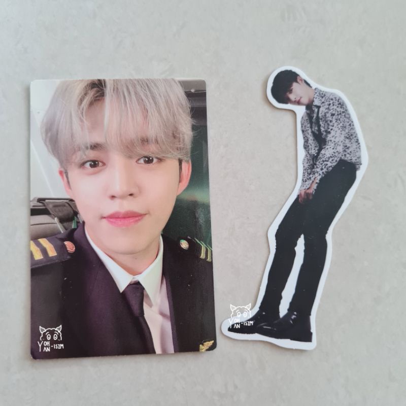 Photocard pc pilot scoups membership kit sticker sg21 official memkit