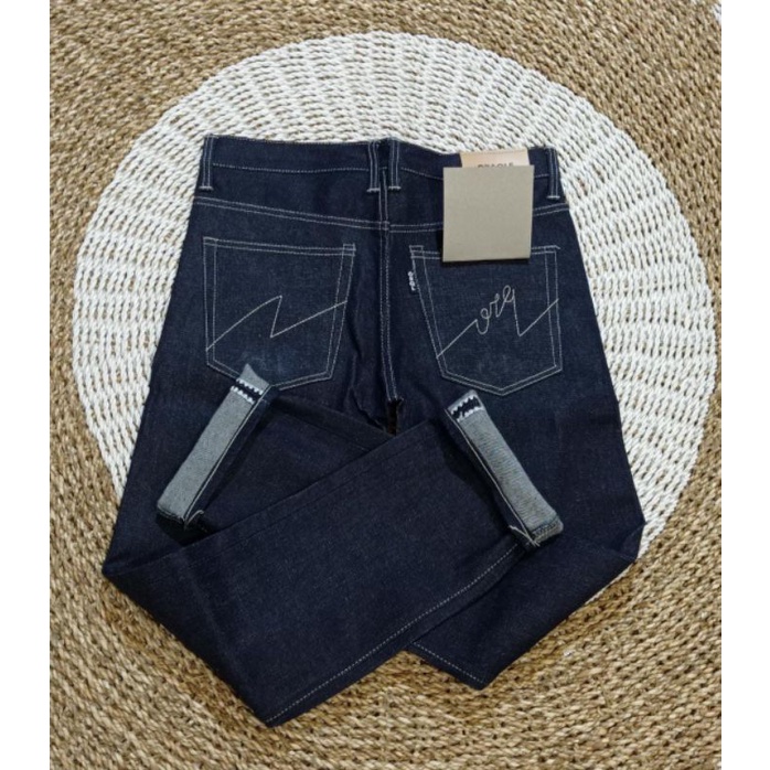 DENIM TERLARIS ORAQLE 14OZ/SELVEDGE GERIGI