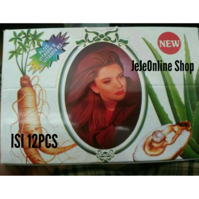 ❤UB GINSENG❤UB GINSARA HERBAL PEARL CREAM UV WHITENING 5gr  ASLI  (12Pcs / 1LUSIN )