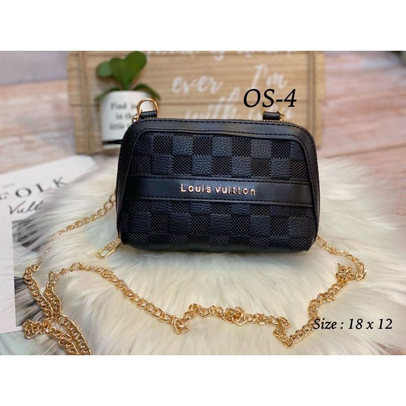 Tas Selempang Oval Mini OS Wanita Impor