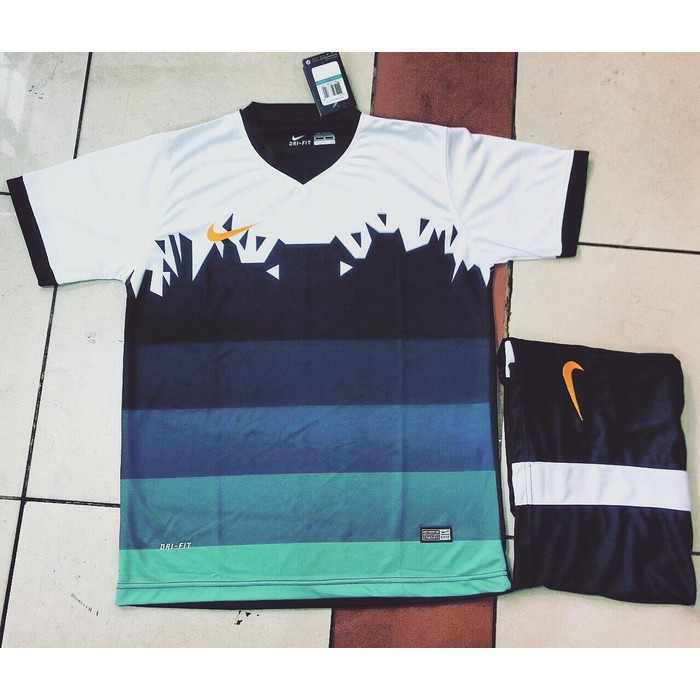 promo juara  JERSEY SETELAN FUTSAL NIKE RIBBON TOSCA GRADE ORI