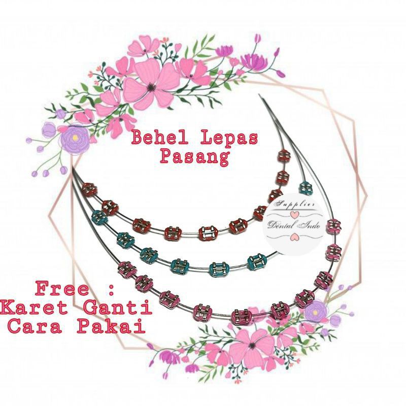 Behel lepas pasang