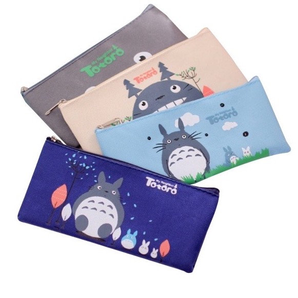 

Tempat Pensil GEPENG TOTORO / Tempat Alat Tulis Karakter TOTORO / Kotak Pensil My Neighbor Totoro
