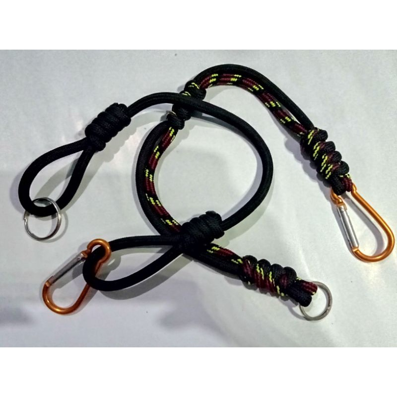 Tali dompet clabiner paracord