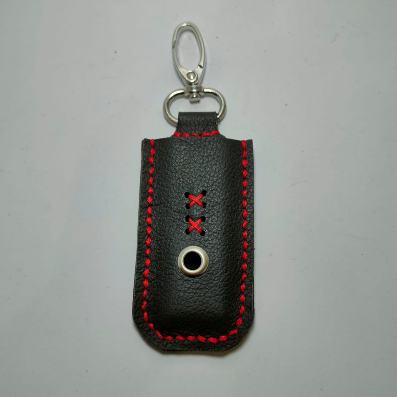 PROMO case tempat wadah cover bensin Tokai premium bahan kulit asli gantungan