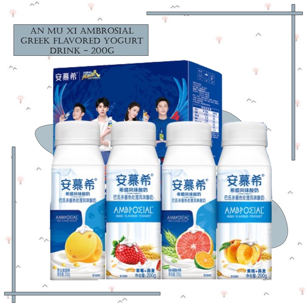 AN MU XI AMBROSIAL GREEK FLAVORED YOGURT DRINK 200G