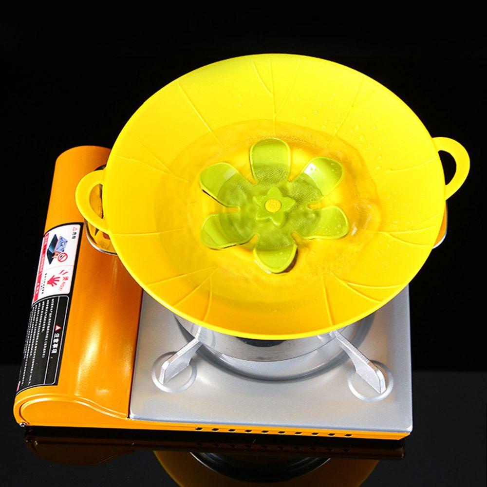 Solighter Tutup Silikon Cookware Utensil Kitchen Gadgers Anti Luber