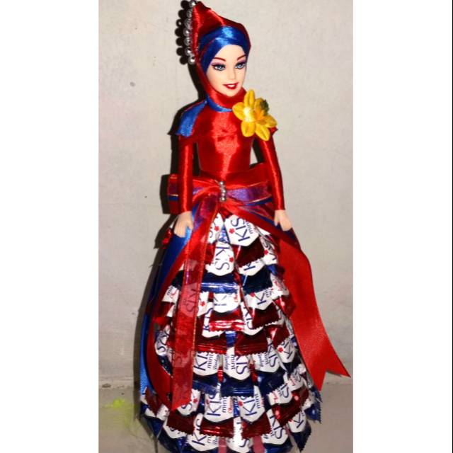 HARGA GROSIR DI KET, LEBARAN Boneka barbie permen muslim unik