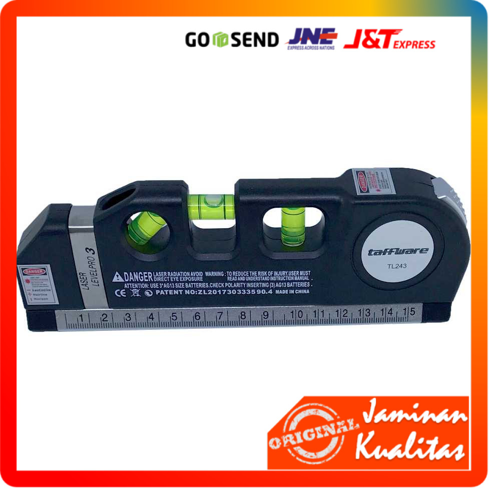 

Terbaru LEVELPRO3 Penggaris Laser Horizontal 250CM + Waterpass