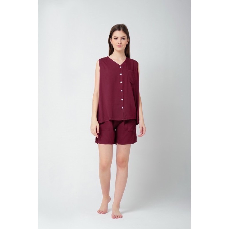 preloved reia sleepwear faith short