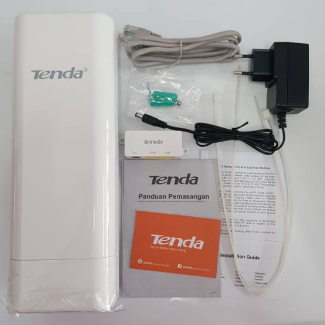 TENDA O3 WIRELESS OUTDOOR  POINT TO POINT CPE TENDA 03  RESMI
