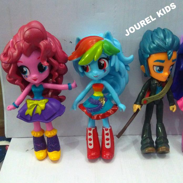 Mainan Anak Cewek Boneka My Little Pony Figure Set Equestria Girl