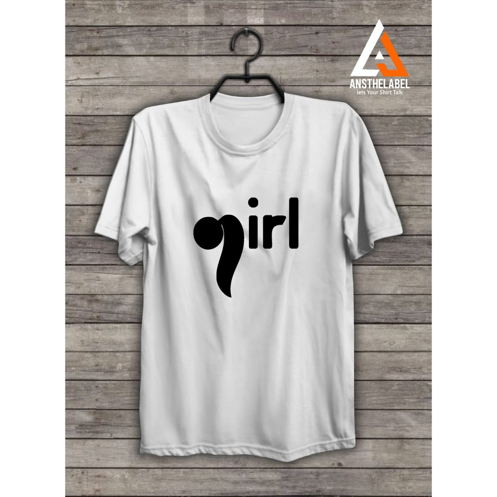 

saudagar_Kaos Sablon Polyflex Desain Girl