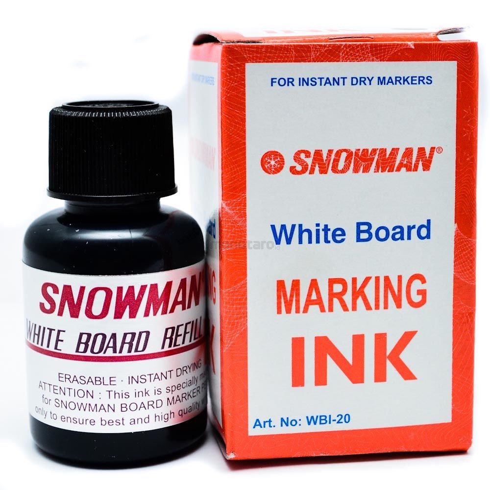 ISI TINTA SPIDOL/ REFILL TINTA SPIDOL SNOWMAN