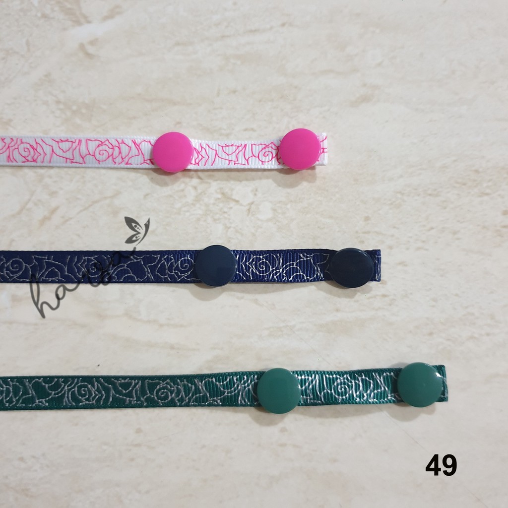 ROSE / Tali Masker Gantung Korea / Tali Konektor Masker Hijab / Tali Masker Motif