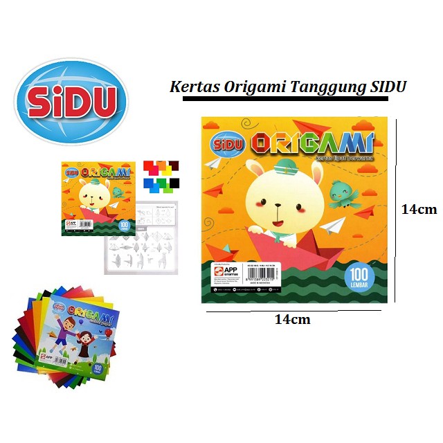 Kertas Origami Sinar Dunia Tanggung