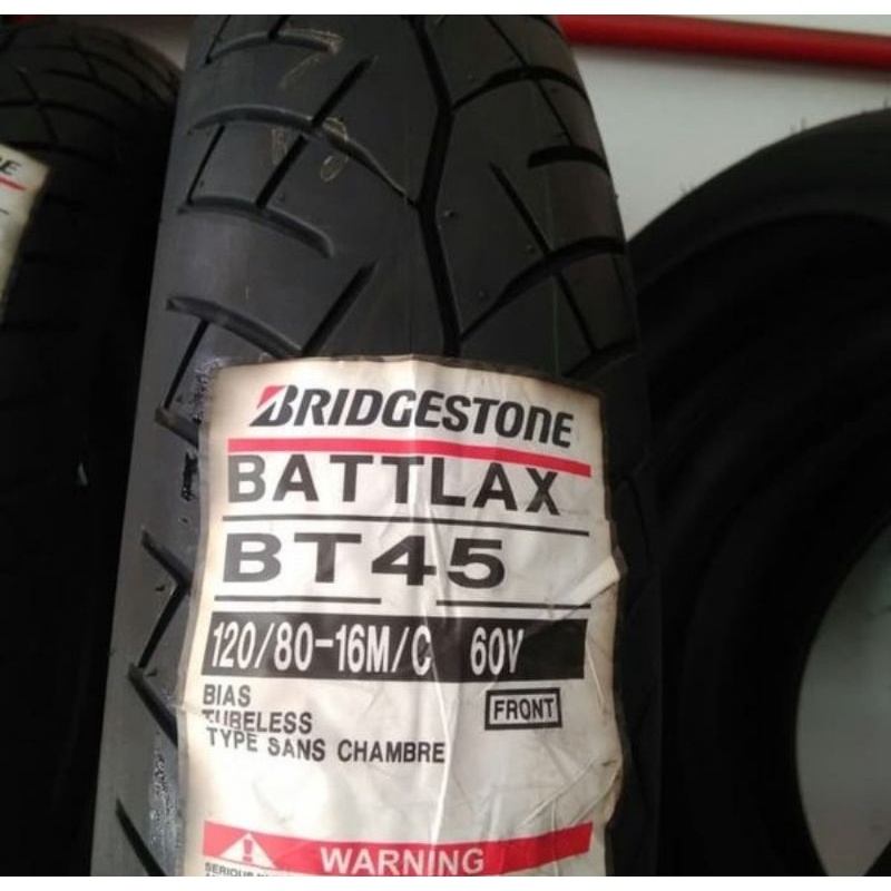 ban luar battlax bt45 ukuran 120/80-16 original tubeless