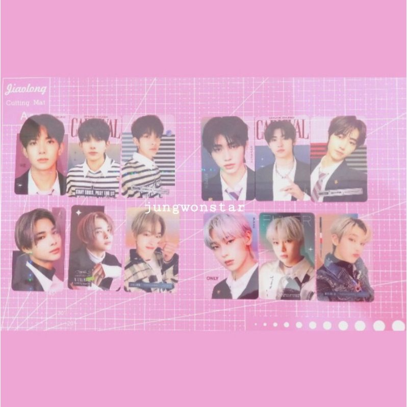 [READY]  PHOTOCARD PC BENE QOO10 ENHYPEN HEESEUNG SUNGHOON SUNOI NI-KI