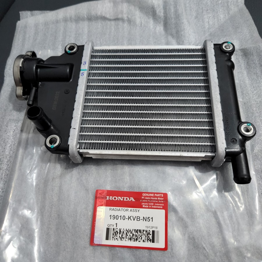 Radiator Assy Vario 110 Karbu Techno Old Lama Honda Original KVB