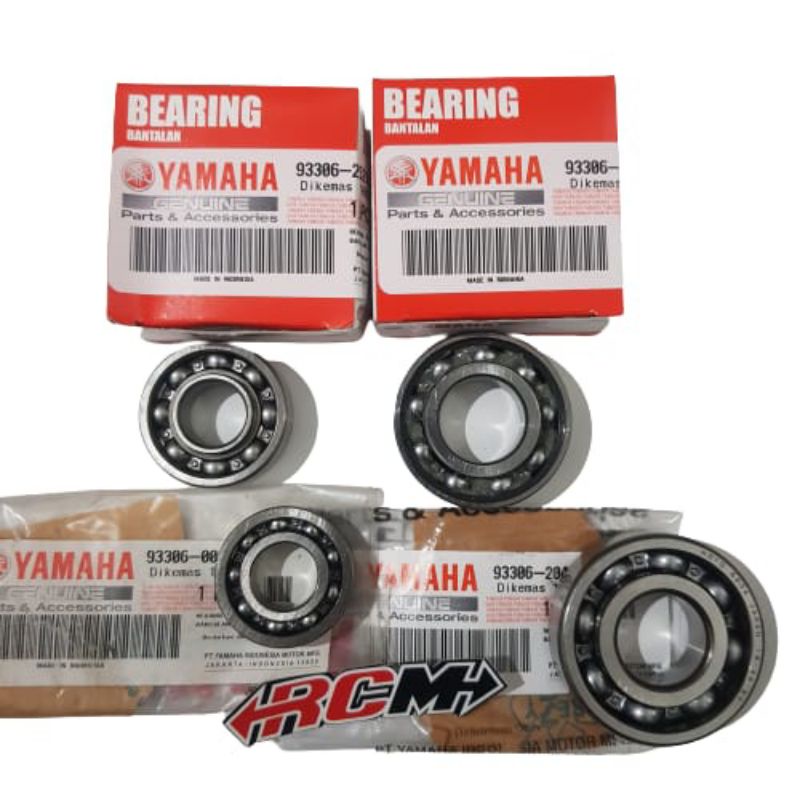 BEARING LAKER LAHER RASIO RATIO SET NEW JUPITER MX NEW JUPMX NJMX NEW JUP MX JUPITER Z ROBOT 4 MACAM KODE 55S ORI ORIGINAL ASLI YAMAHA PARTS