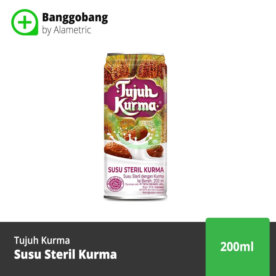 

Tujuh Kurma Susu Steril Kurma 200 Ml - Banggobang