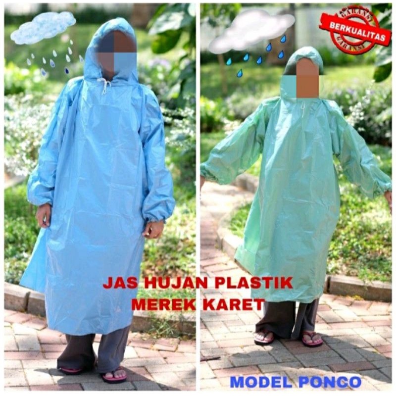 JAS HUJAN PLASTIK TEBAL LDPE