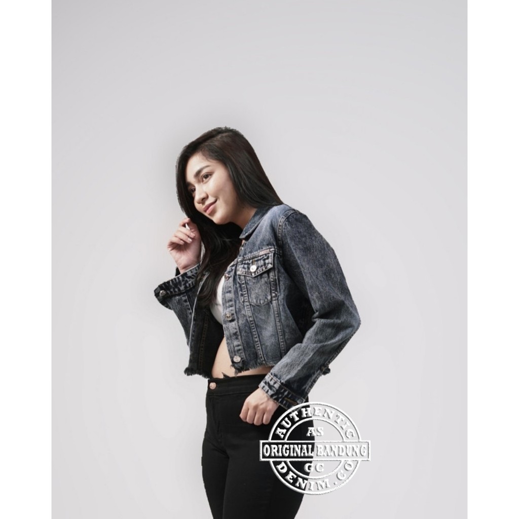 jaket jeans denim pria original cloting life steal dilan