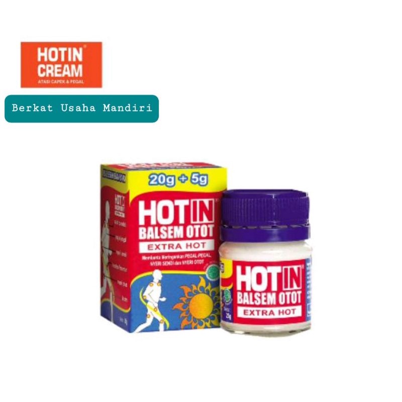 Hotin Balsem Otot Extra Hot 20g+5g