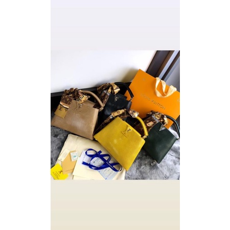 LV Capucines Lizard #N98712#