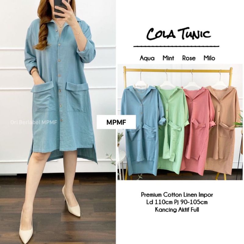 ATASAN WANITA / COLA TUNIC BY MPMF [READY]