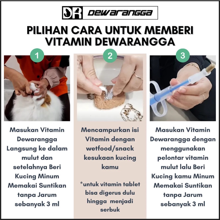 Herbal Healing - Vitamin Kucing Pencernaan, Mencret, Diare, Muntah Dewarangga