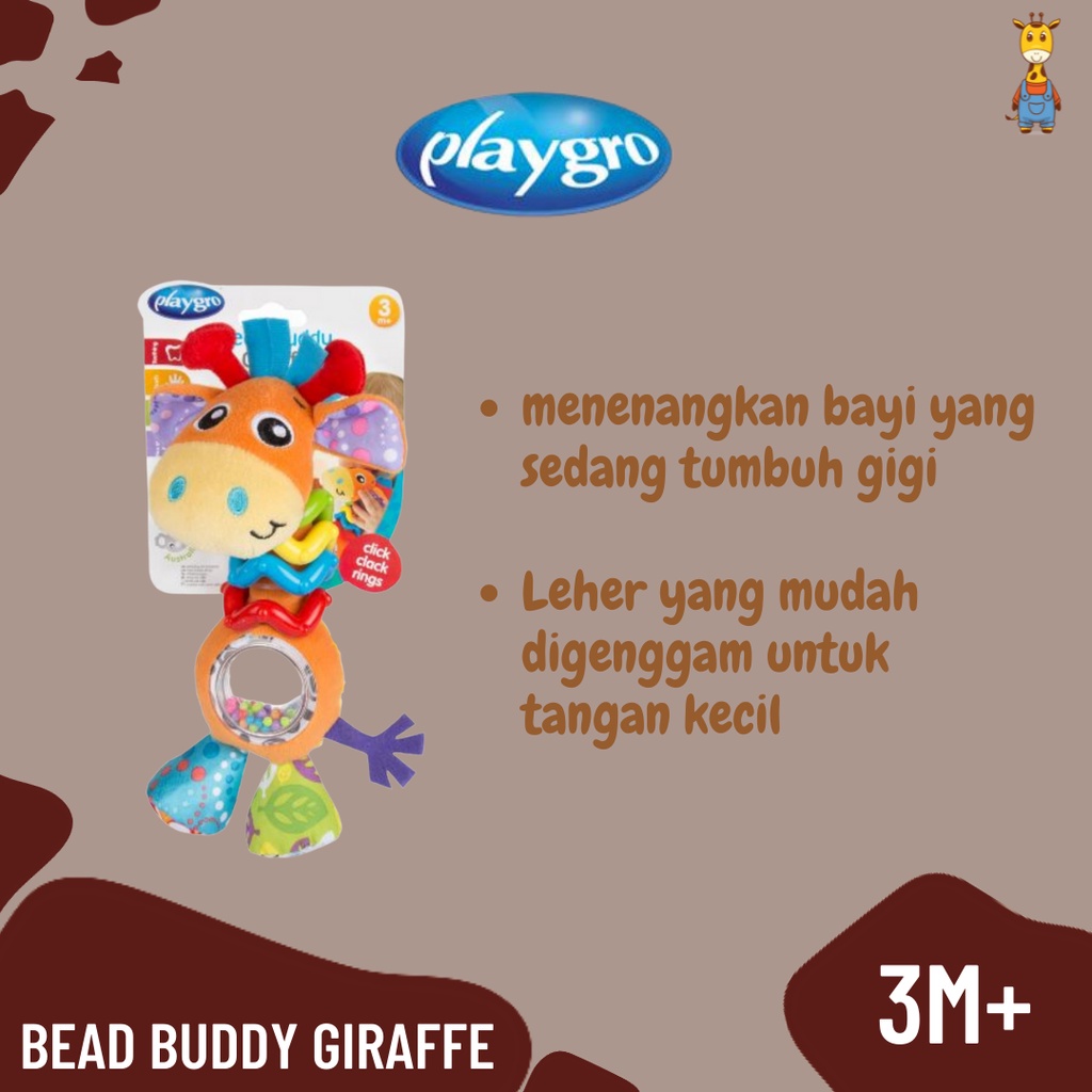 Playgro Bead Buddy Giraffe