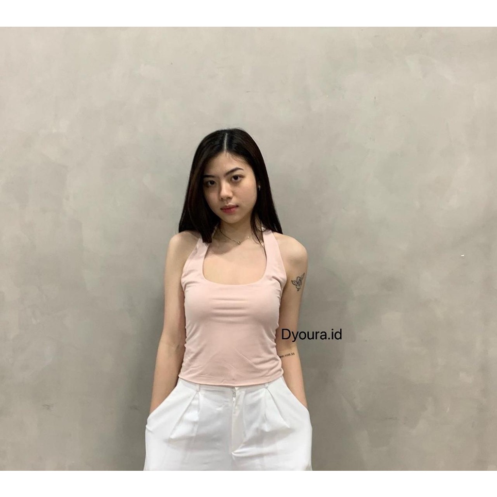 basic tangtop//dyoura TANKTOP TALI BESAR/NEW MODEL