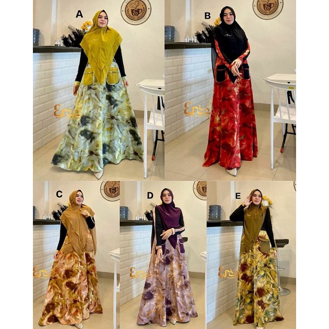 DELLAVINA SERIES BY ERCE GAMIS SYARI ORIGINAL