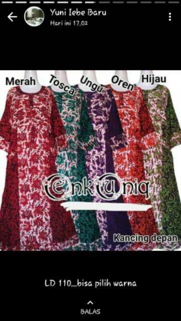 Dress Kancing Jumbo / Longdress Jumbo / Dress Jumbo / Daster Jumbo Muslim / Dress Busui Ldjhm08