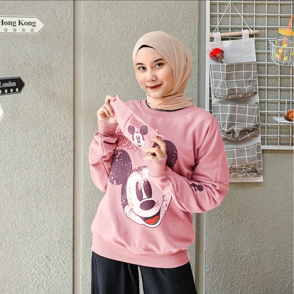 INDOBEST SWEATER MISKY GRATIS MASKER / BAJU FASHION WANITA