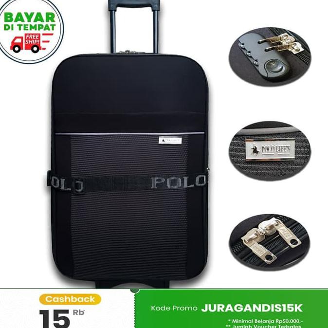 -SIAP KIRIM- TAS KOPER POLO KOPER 24 INCH KOPER IMPORT KOPER TRAVEL KOPER BAHAN ORI