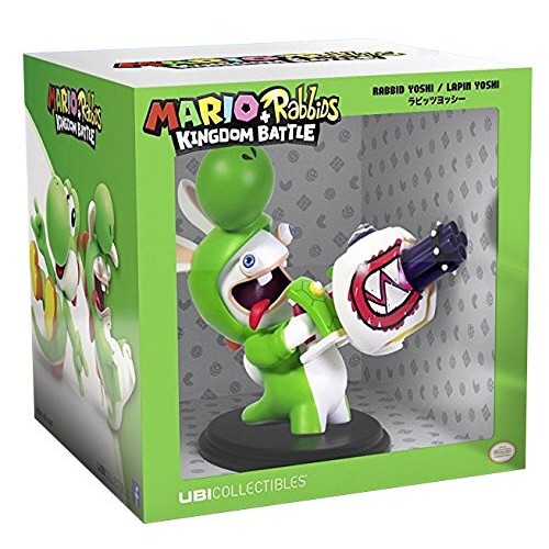 PROMO TERBARU MARIO RABBIDS KINGDOM BATTLE PVC FIGURE RABBID YOSHI 16 CM UBISOFT MURAH MERIAH